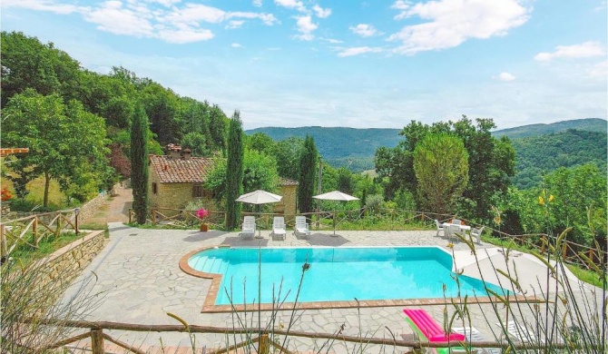 Stunning home in Ortignano Raggiolo with 6 Bedrooms, WiFi and Outdoor swimming pool