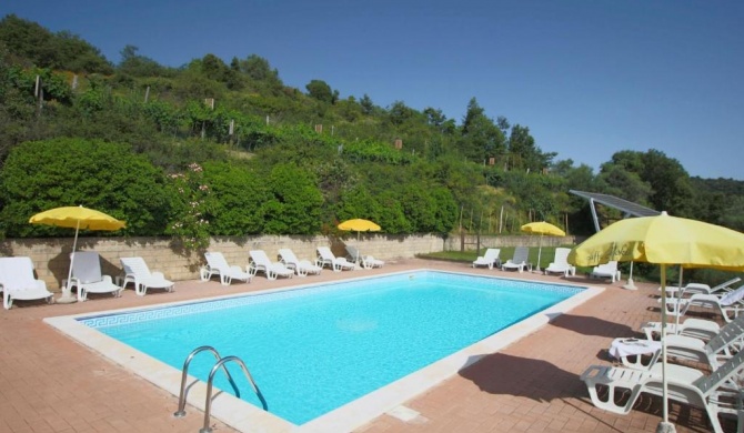 Scenic farmhouse in Paciano with shared pool